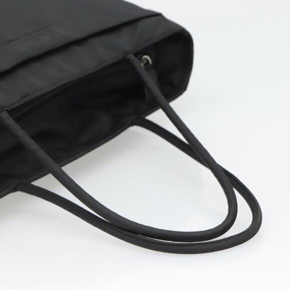 PRADA Tote Bag Nylon Black Silver - Picture 7 of 9